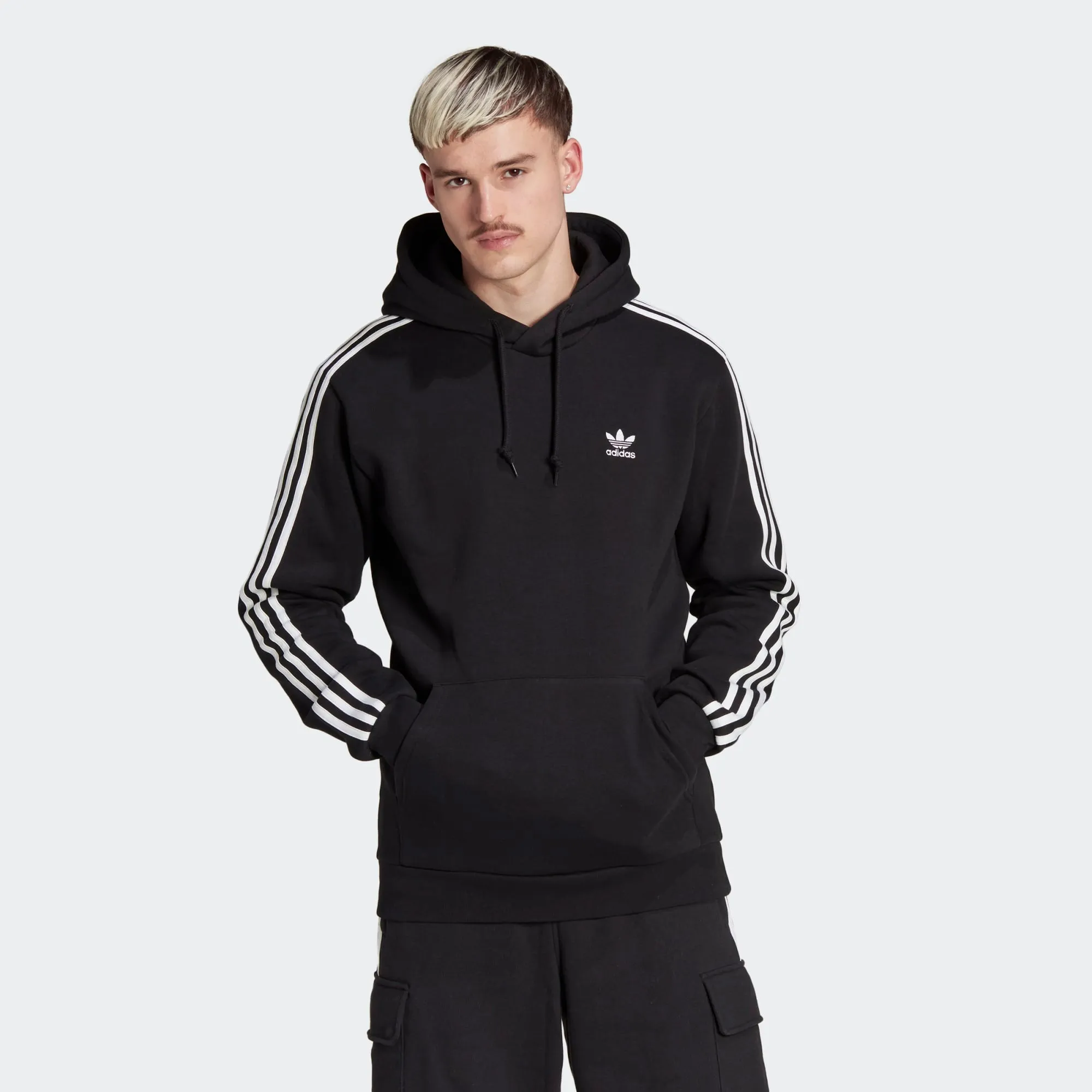 Adidas Adicolor Classics 3-Stripes Hoodie Black