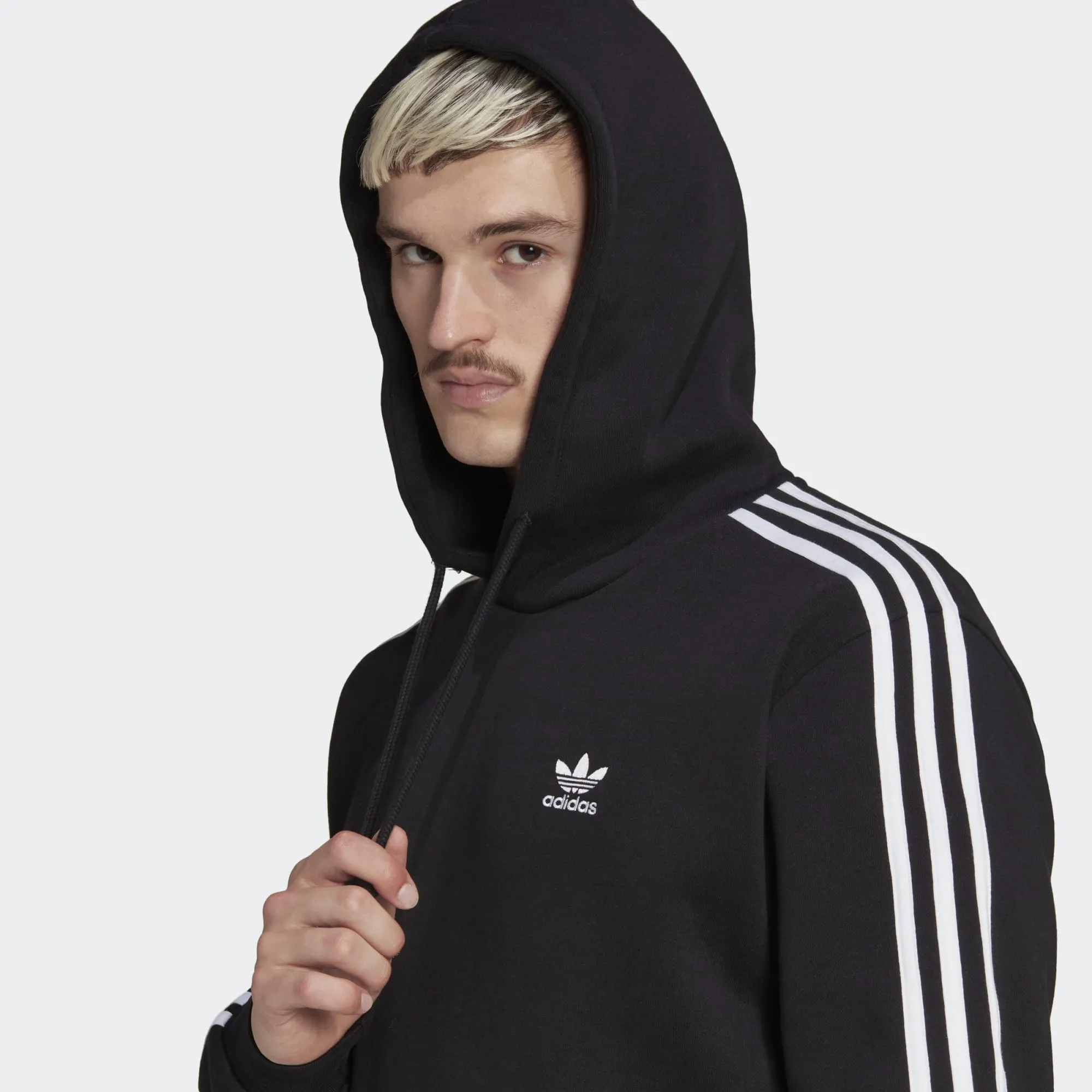 Adidas Adicolor Classics 3-Stripes Hoodie Black