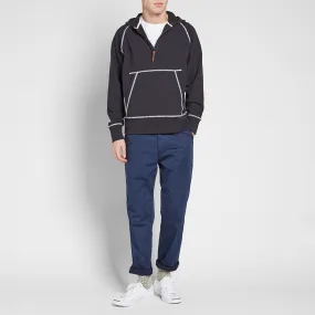 Albam Half Zip HoodyNavy