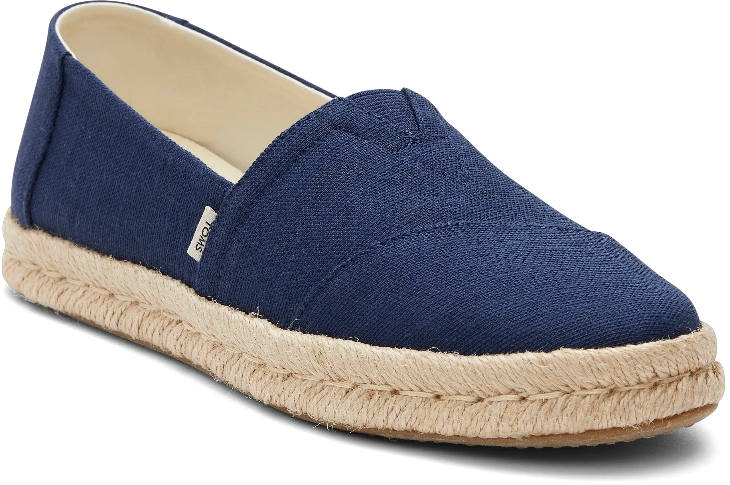 Alpargata Rope 2.0 - Navy Recycled Cotton Slubby