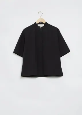 Annick Cotton Shirt — Darkest Navy