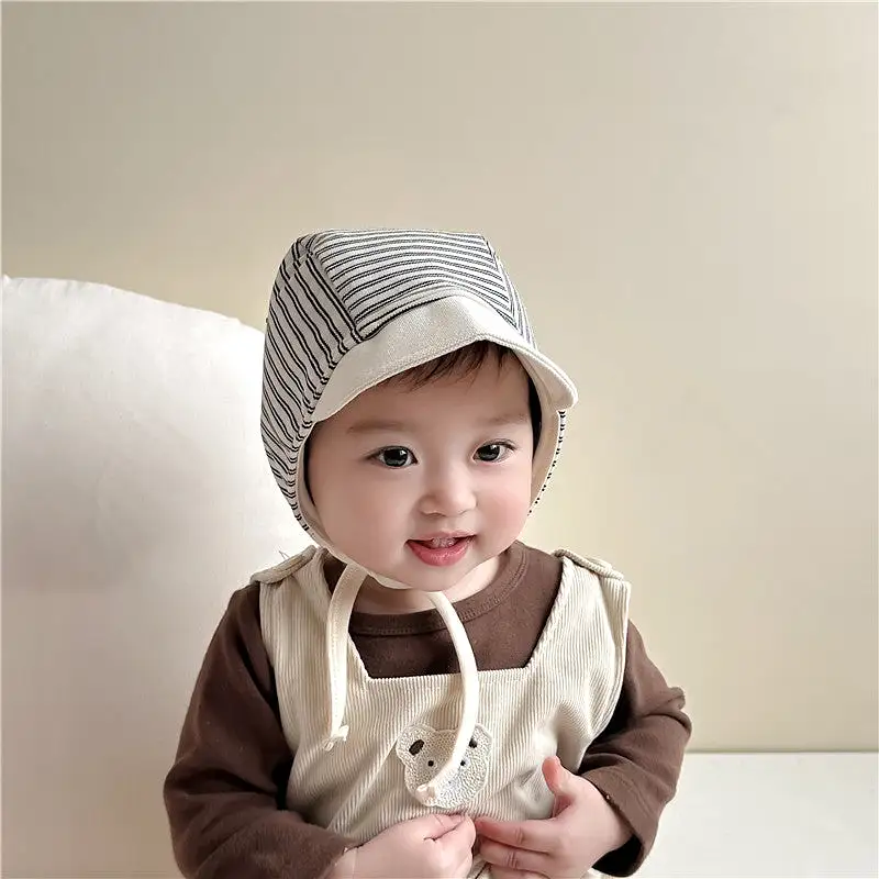 Baby Girls Boys Striped Accessories Hats Wholesale 240111120