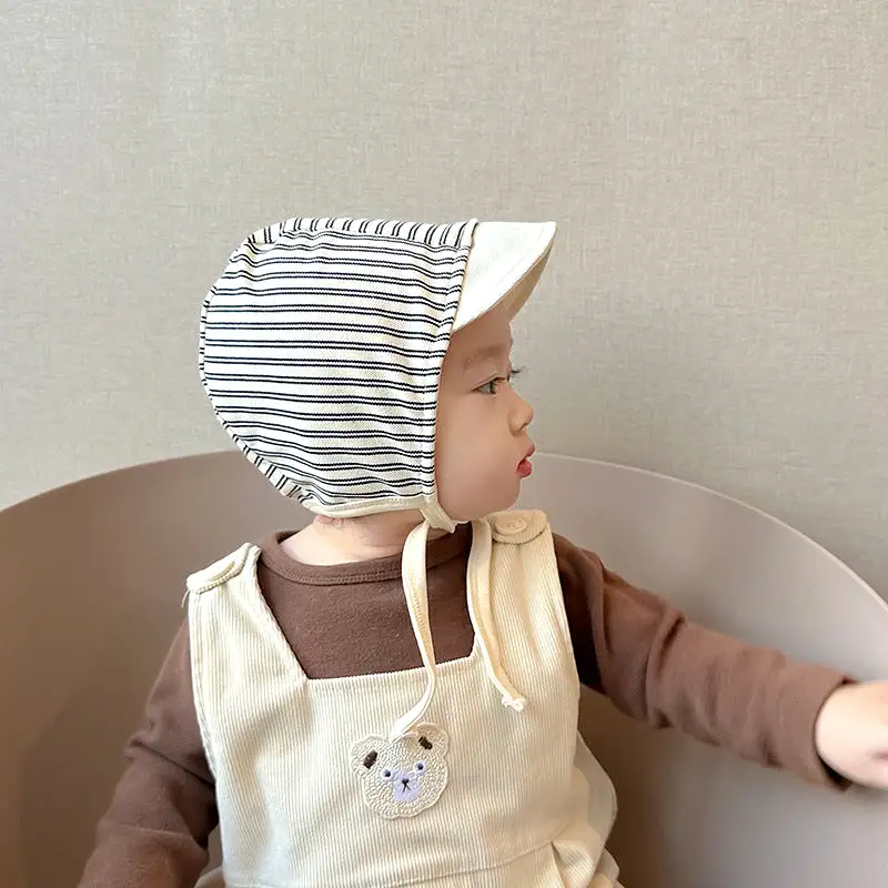 Baby Girls Boys Striped Accessories Hats Wholesale 240111120