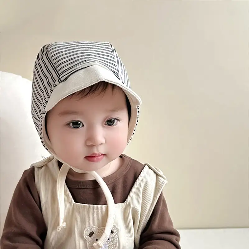 Baby Girls Boys Striped Accessories Hats Wholesale 240111120