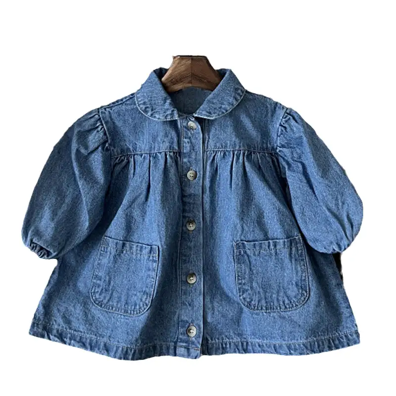 Baby Kid Girls Solid Color Jackets Outwears Wholesale 231130127