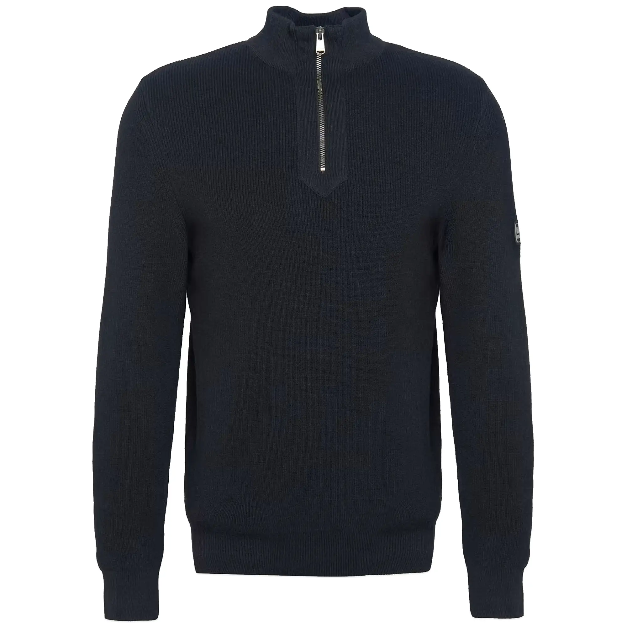 Barbour International Corser Half Zip Knit - Black