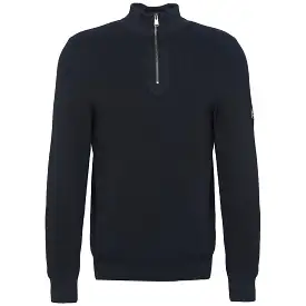 Barbour International Corser Half Zip Knit - Black