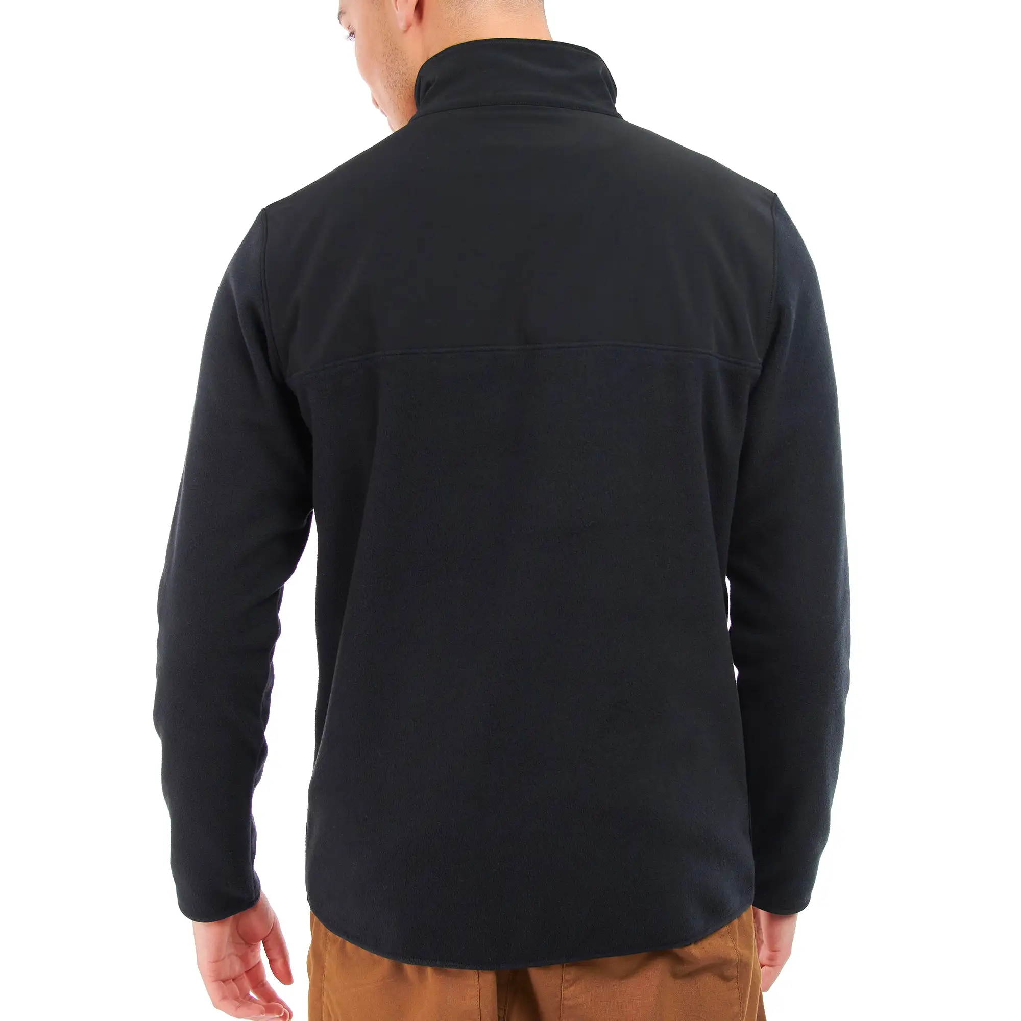 Barbour Wyre Half Zip Fleece - Black