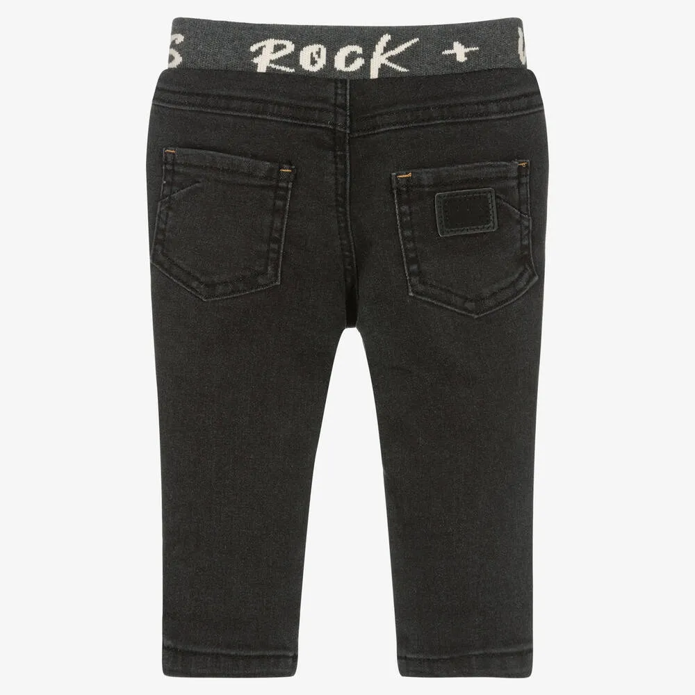 Boys Black Denim Jeans