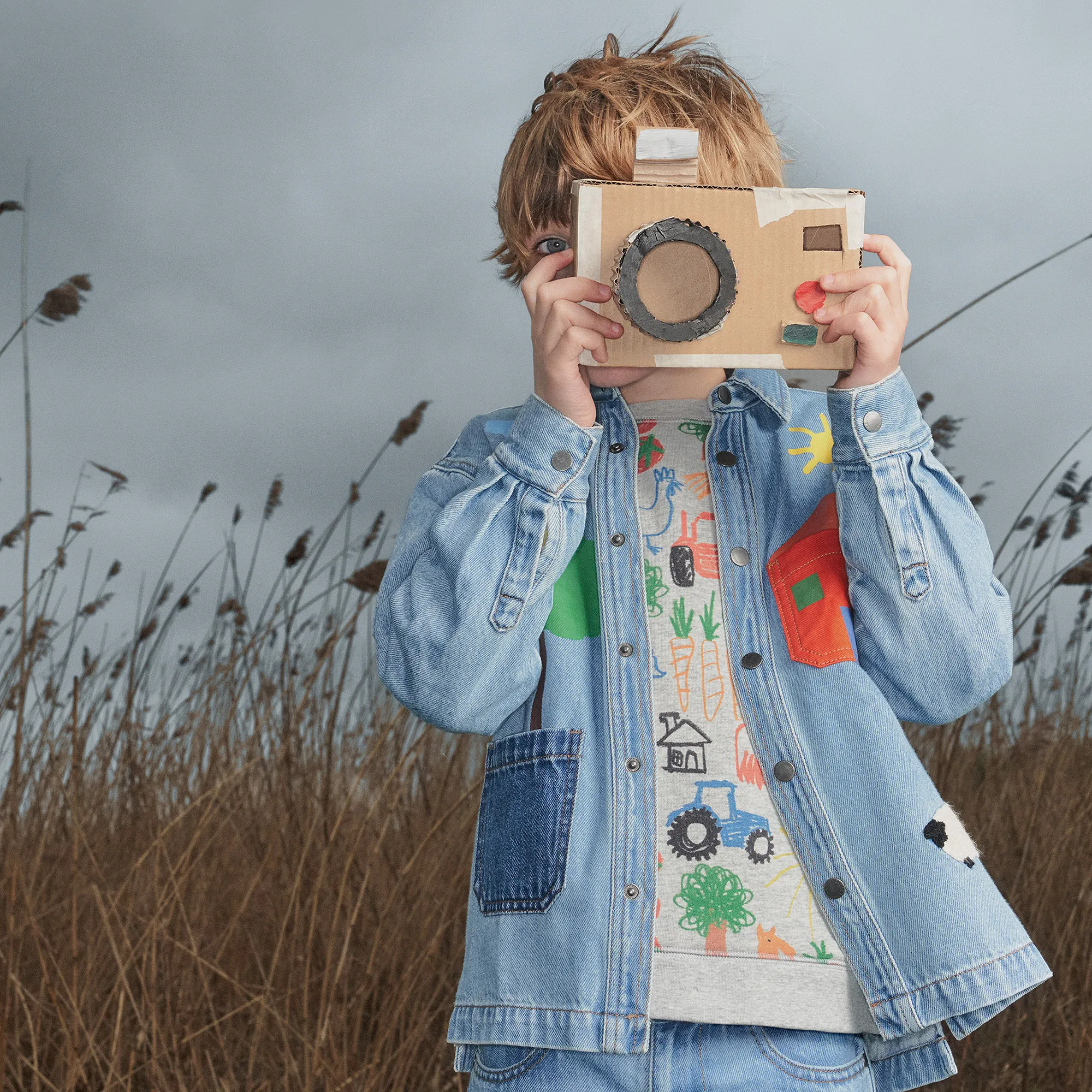 Boys Blue Denim Shirt