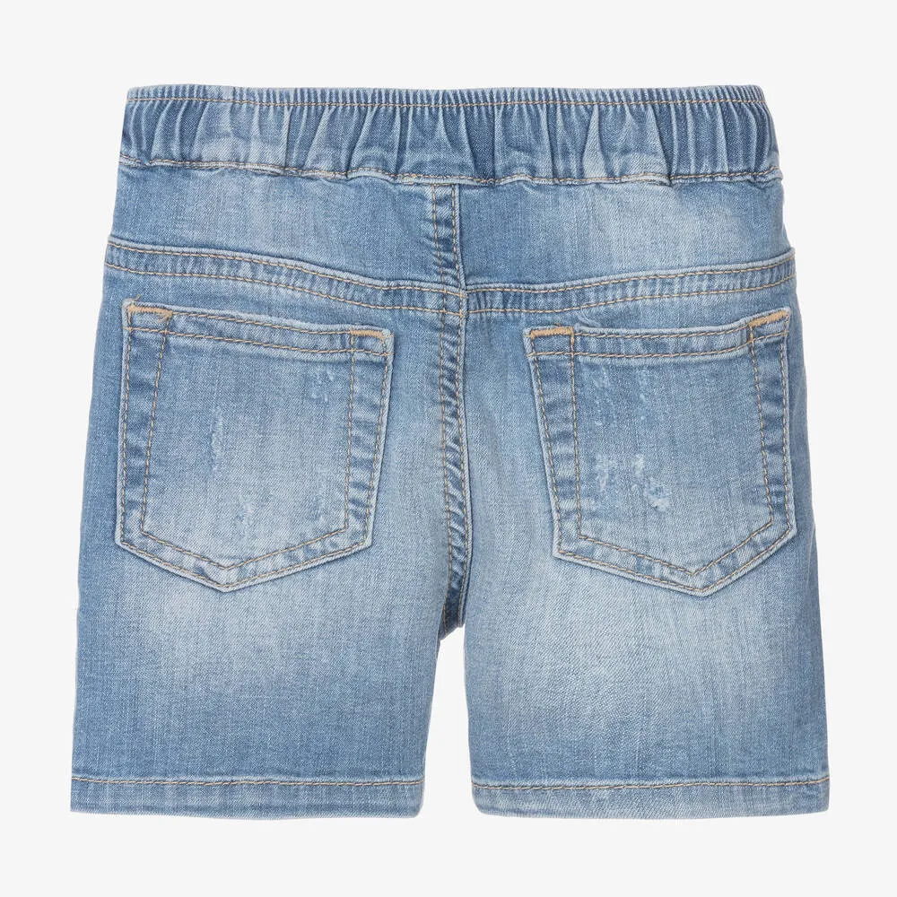 Boys Blue Denim Shorts