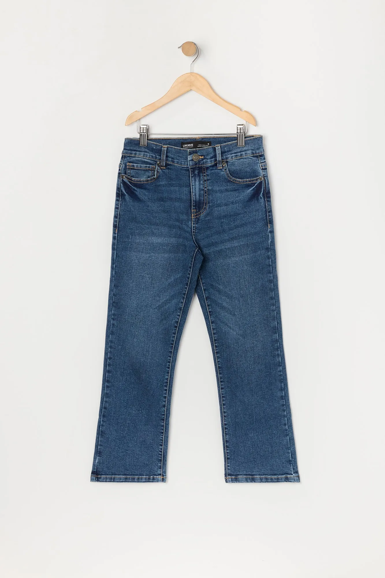 Boys Denim Straight Leg Jean