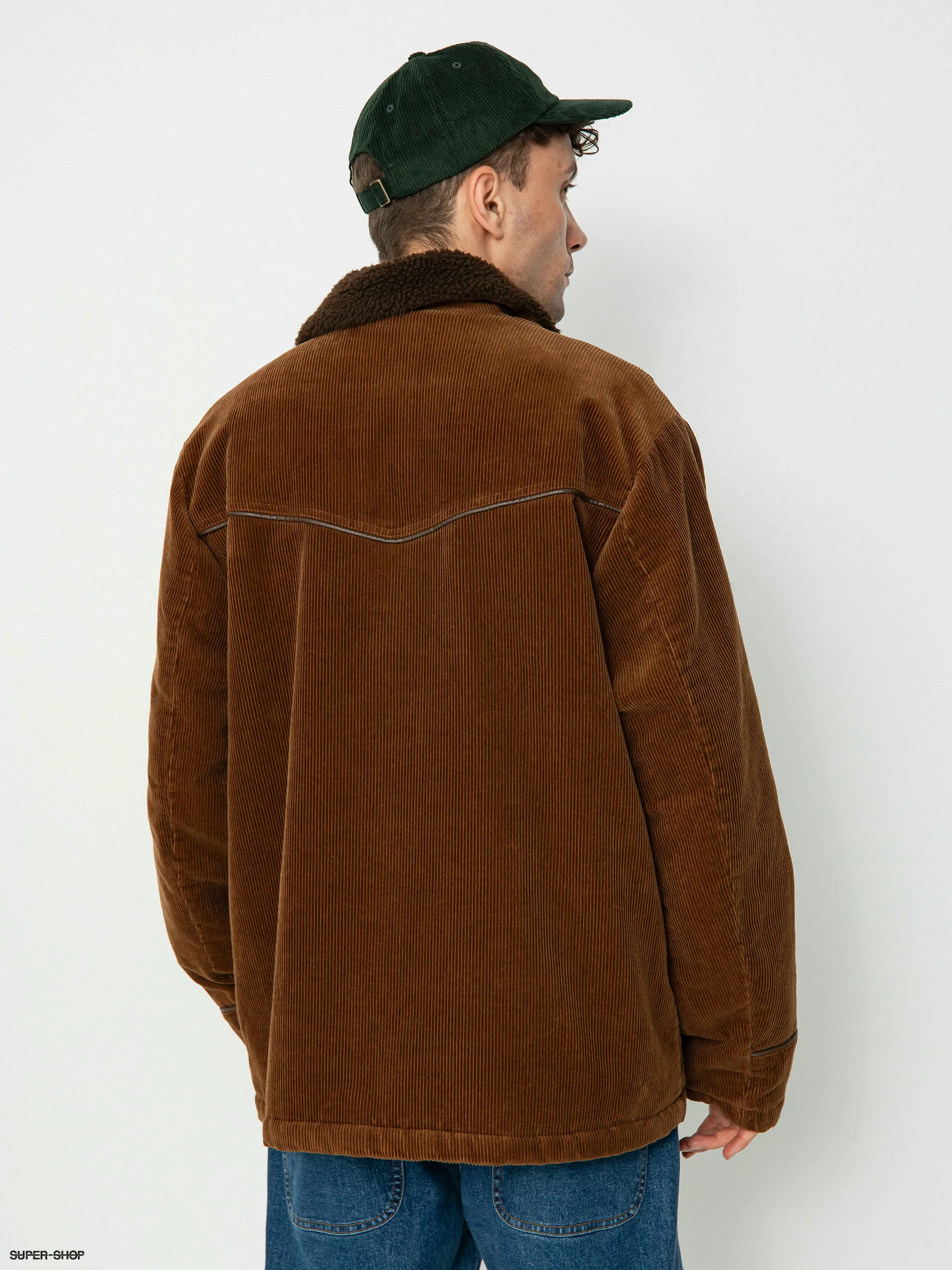 Brixton Wallace Sherpa Lined Jacket (bison cord)