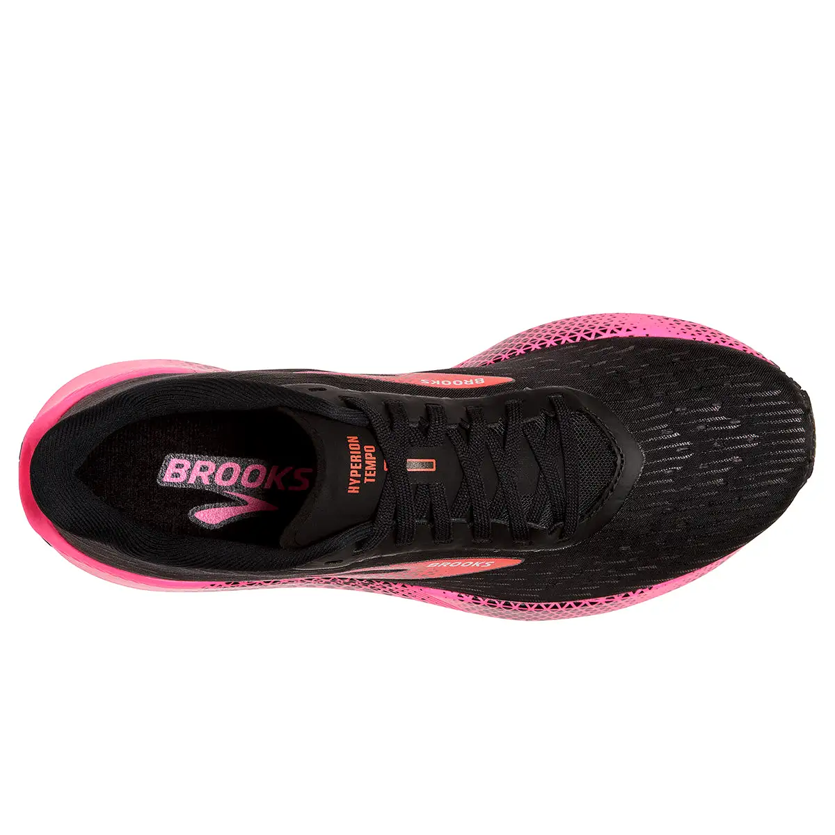 Brooks Hyperion Tempo Womens | Black/pink/hot Coral