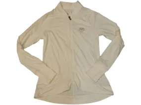 Brown Bears Under Armour Studio Coldgear WOMENS Off-White LS Full Zip Jacket (M)