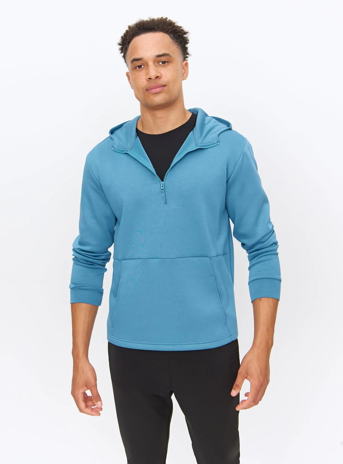 Buy Active Teal Half Zip Hoodie XXL | Sweatshirts and hoodies | Tu