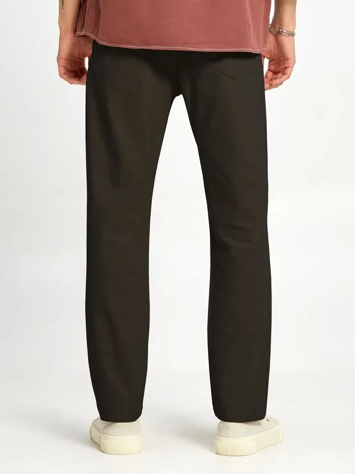 Buy Darkest Brown Mens Chino Pants Online in India at Beyoung