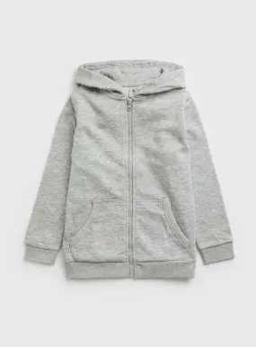 Buy Grey Zip Through Hoodie 12 years | Jumpers and hoodies | Tu