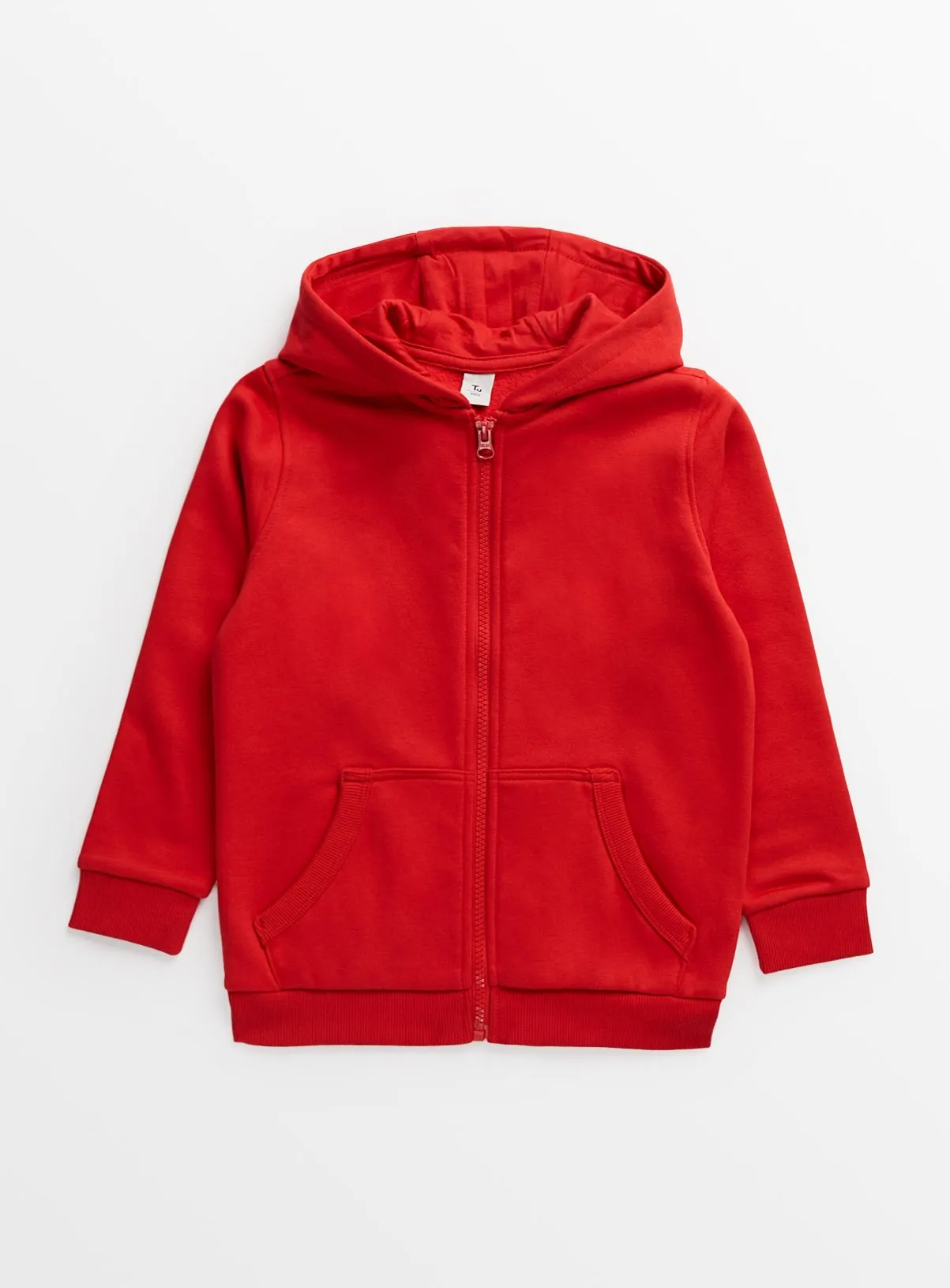 Buy Red Zip-Through Hoodie 7 years | Jumpers and hoodies | Tu