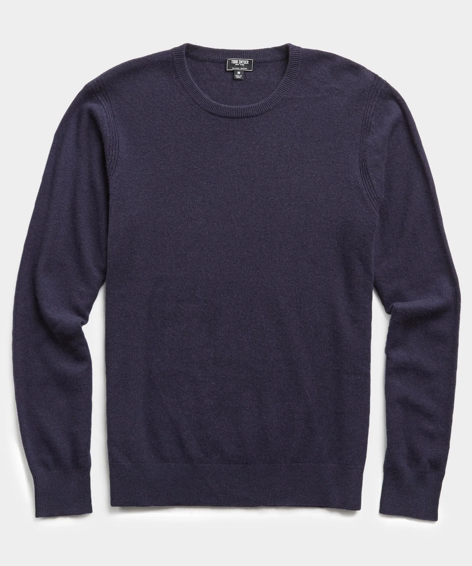 Cashmere Crewneck Sweater in Navy