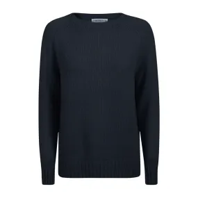 Cashmere Crewneck Sweater - Navy