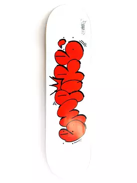 Cast-One White 8 & 8.75 Skateboard Deck