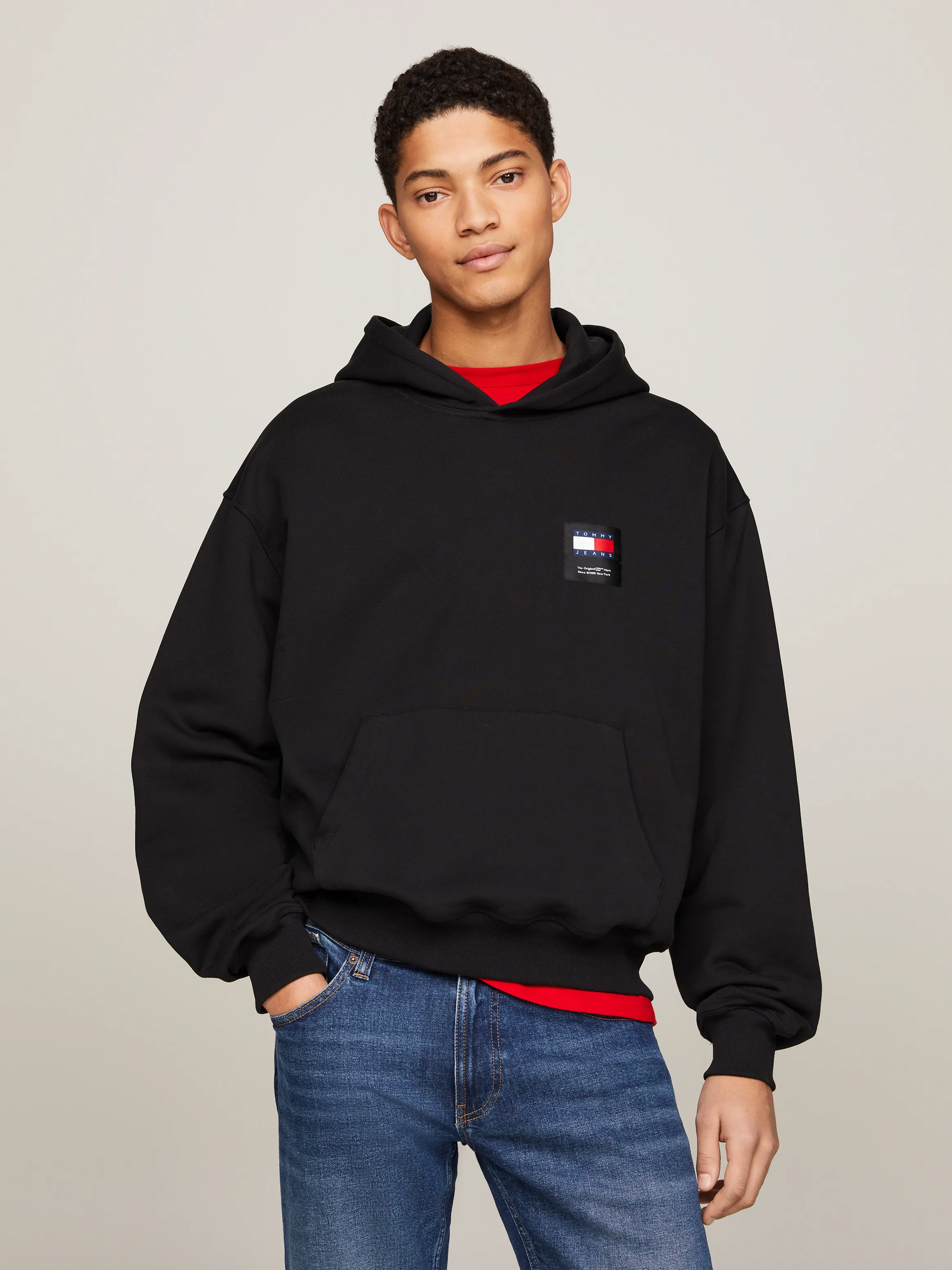 Classics Back Logo Boxy Fit Hoodie | Sweatshirts & Hoodies | Tommy Jeans