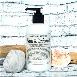 Clearance: Waves & Driftwood Body Lotion & Moisturizing Liquid Cleanser Set  by B. Witching Made in USA