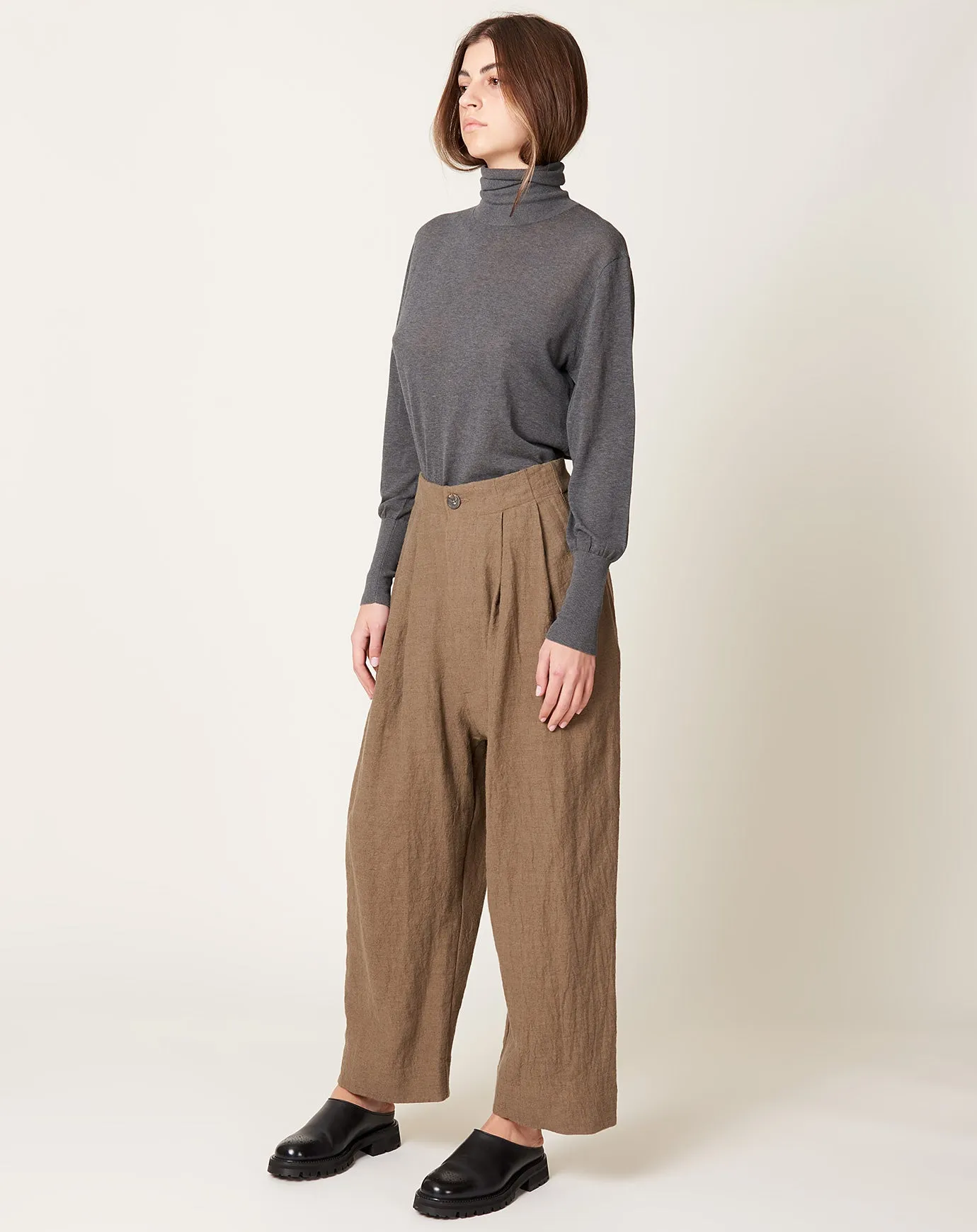 Como Trouser in Loam