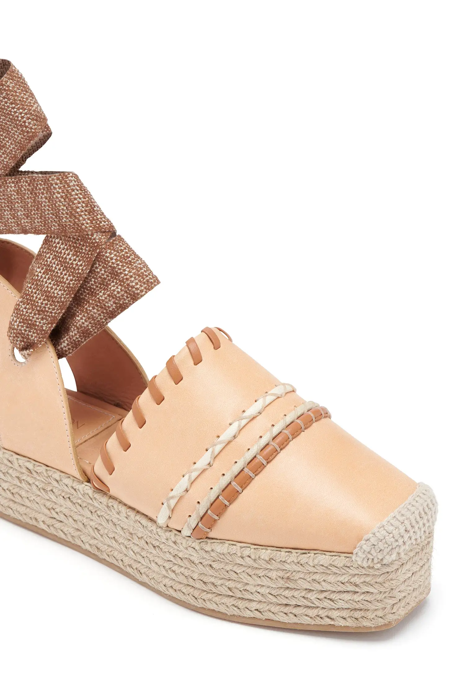 Concha Platform Espadrille - Wheat