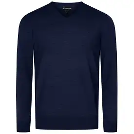 Cotton Pullover V-Neck Men