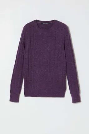 Crewneck Sweater - Wild Grape