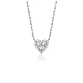 Diamond Heart Design Pendant in 14k White Gold-rx93460-16