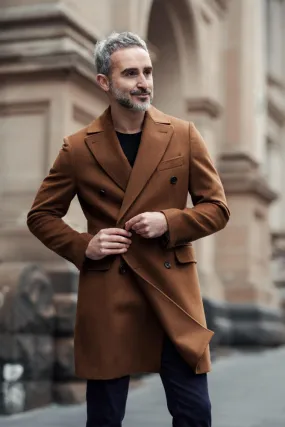 Enzo Coat - Gold Tan