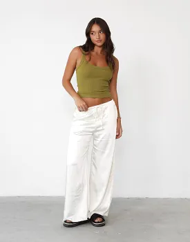 Evann Pants (Soft Lemon)