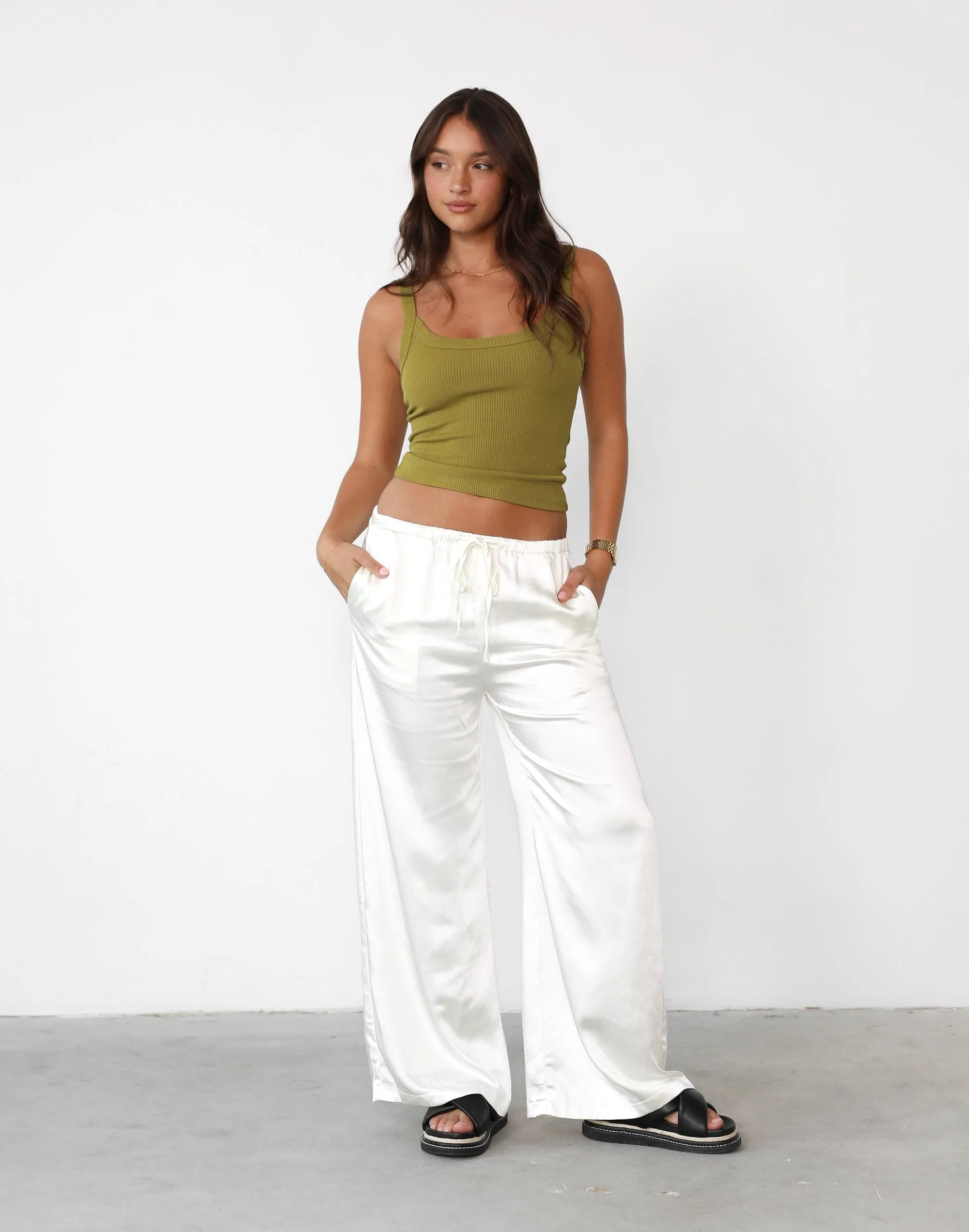 Evann Pants (Soft Lemon)