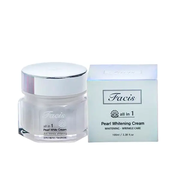 Facis All-In-One Pearl Whitening Creams Face Care Brightening Powder Whitening Facial