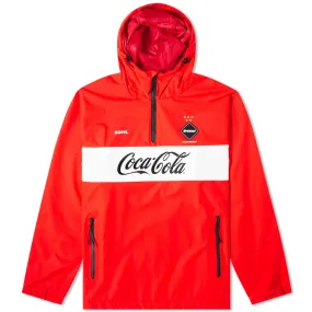 F.C. Real Bristol x Coca-Cola Half Zip AnorakRed