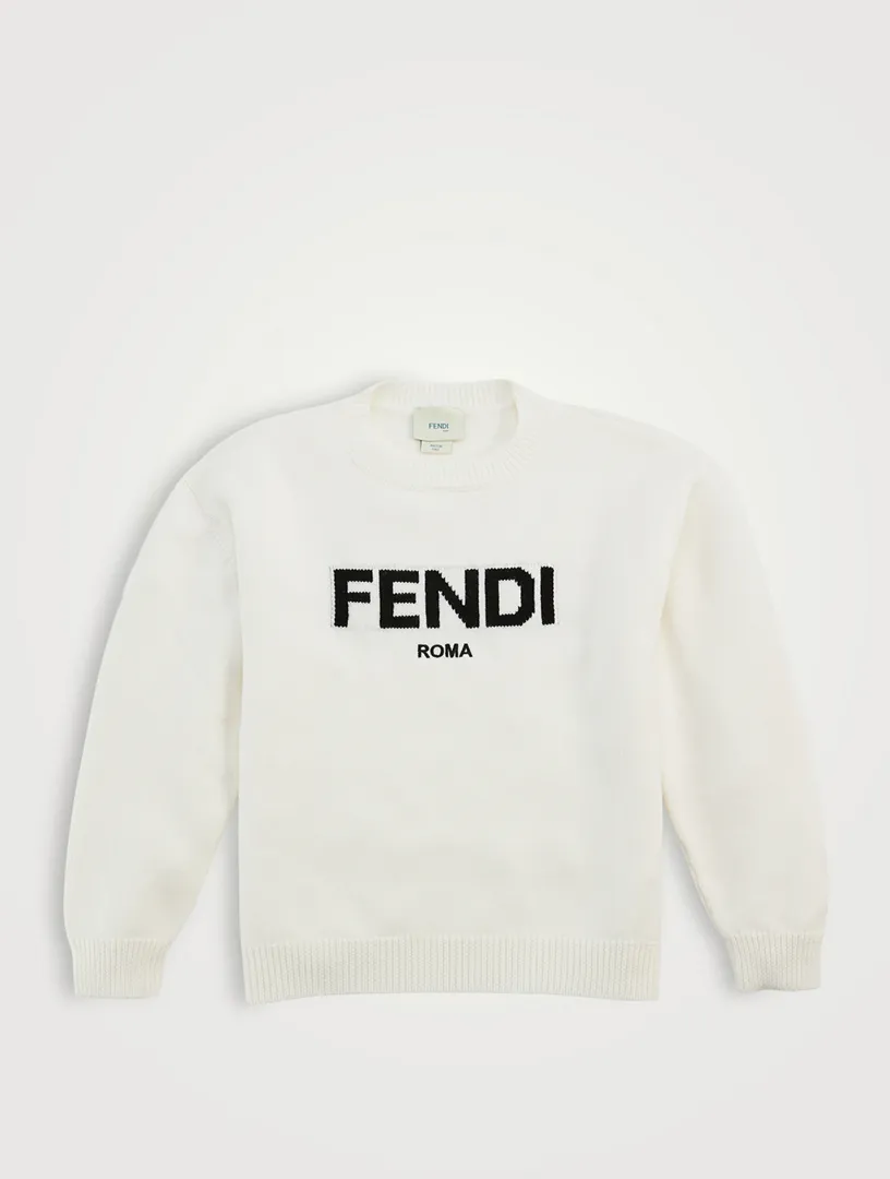 FENDI Wool Crewneck Sweater