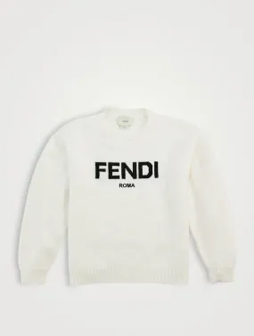 FENDI Wool Crewneck Sweater