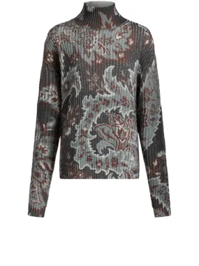 FLORAL-PRINT WOOL SWEATER  ETRO   WRKE0150AL245X0883