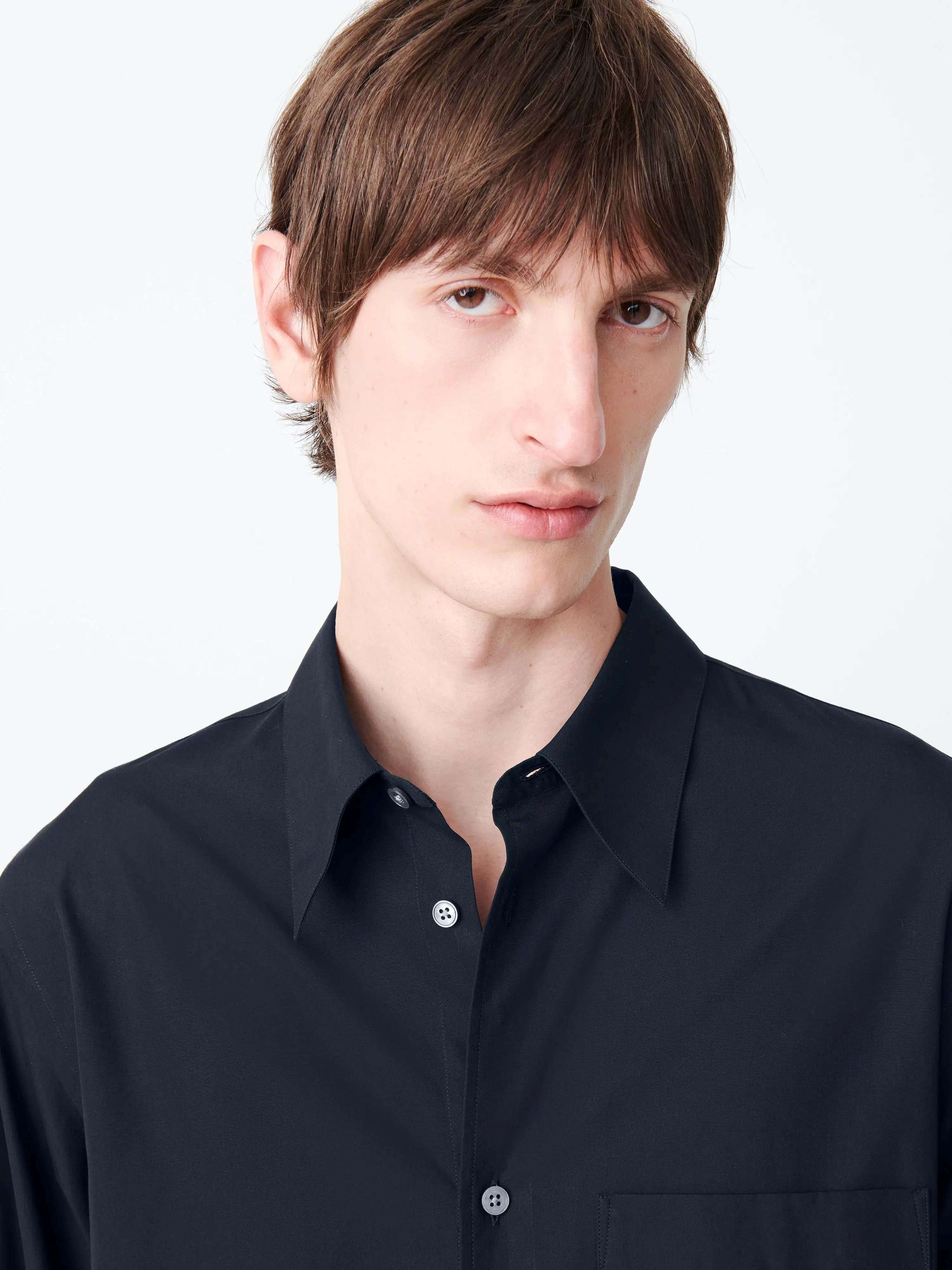 Foxe Shirt in Darkest Navy