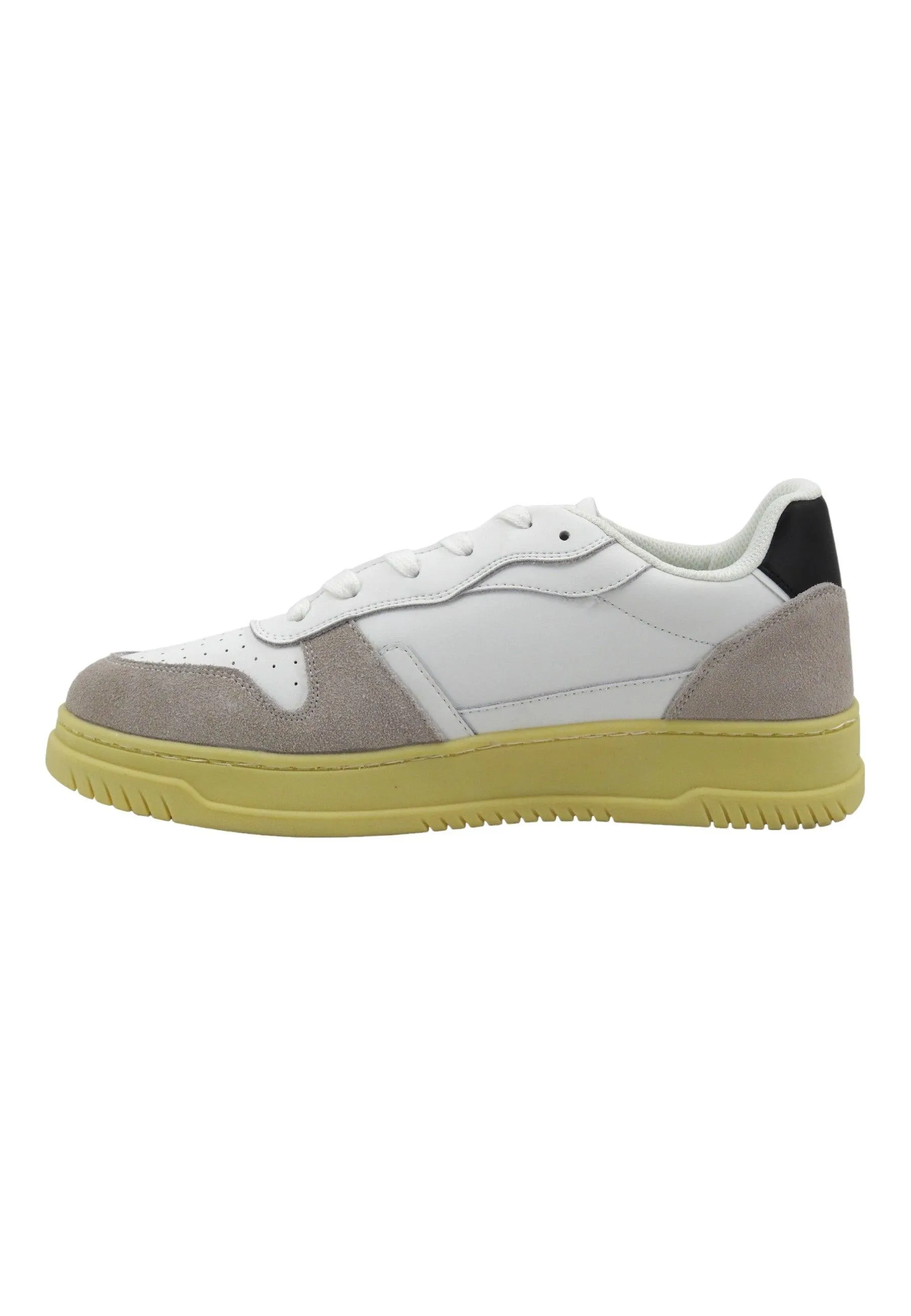 GAELLE Sneaker Basket Ox Uomo Grigio Bianco GACAM00005