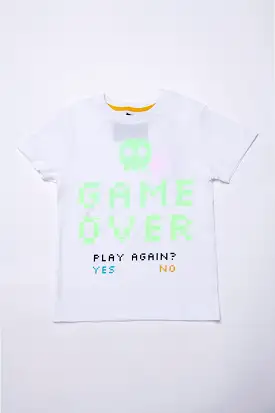 GAME OVER COTTON T-SHIRT