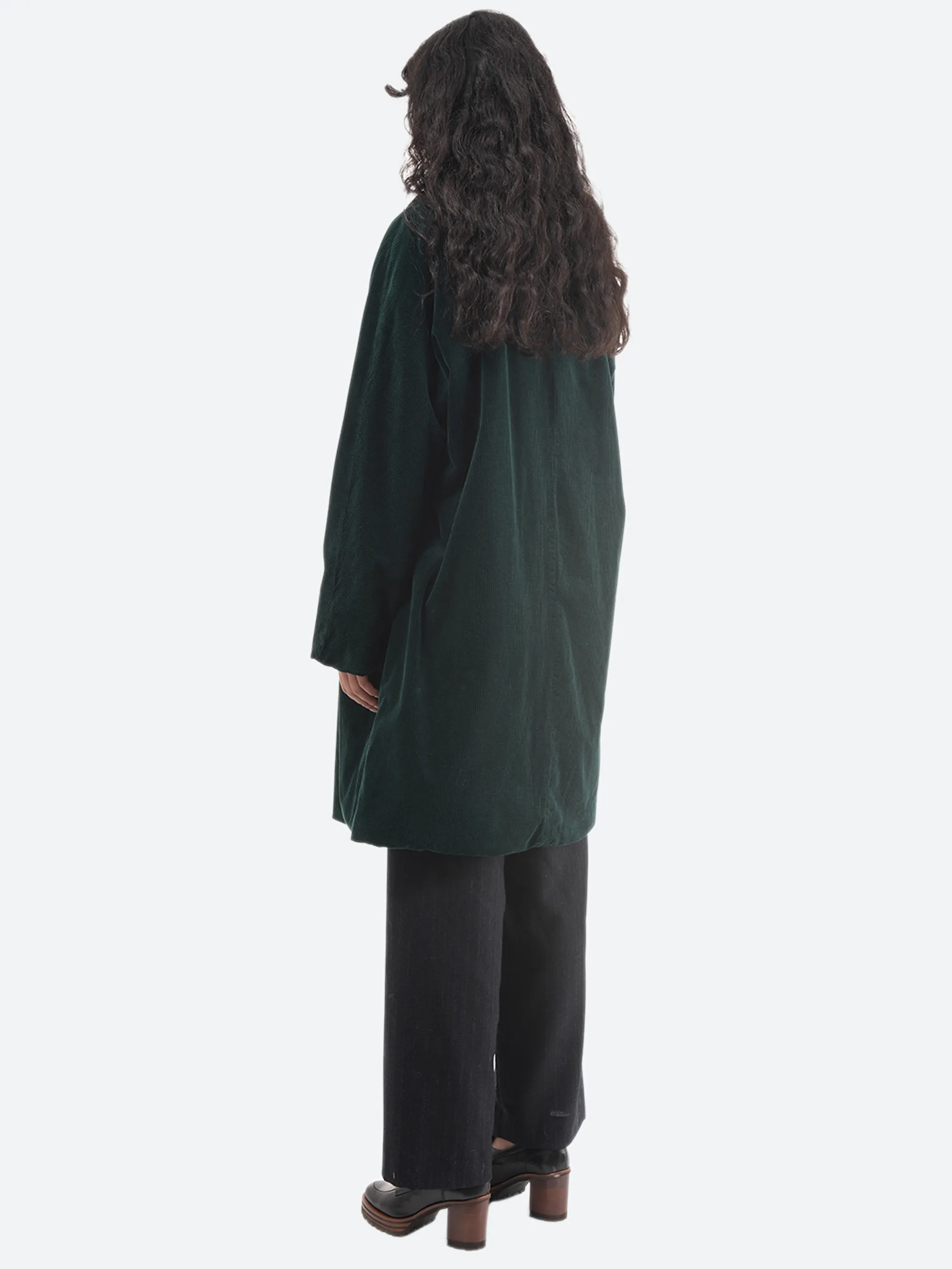 Garment-Dyed Corduroy Coat