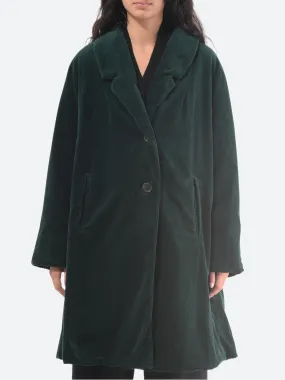 Garment-Dyed Corduroy Coat