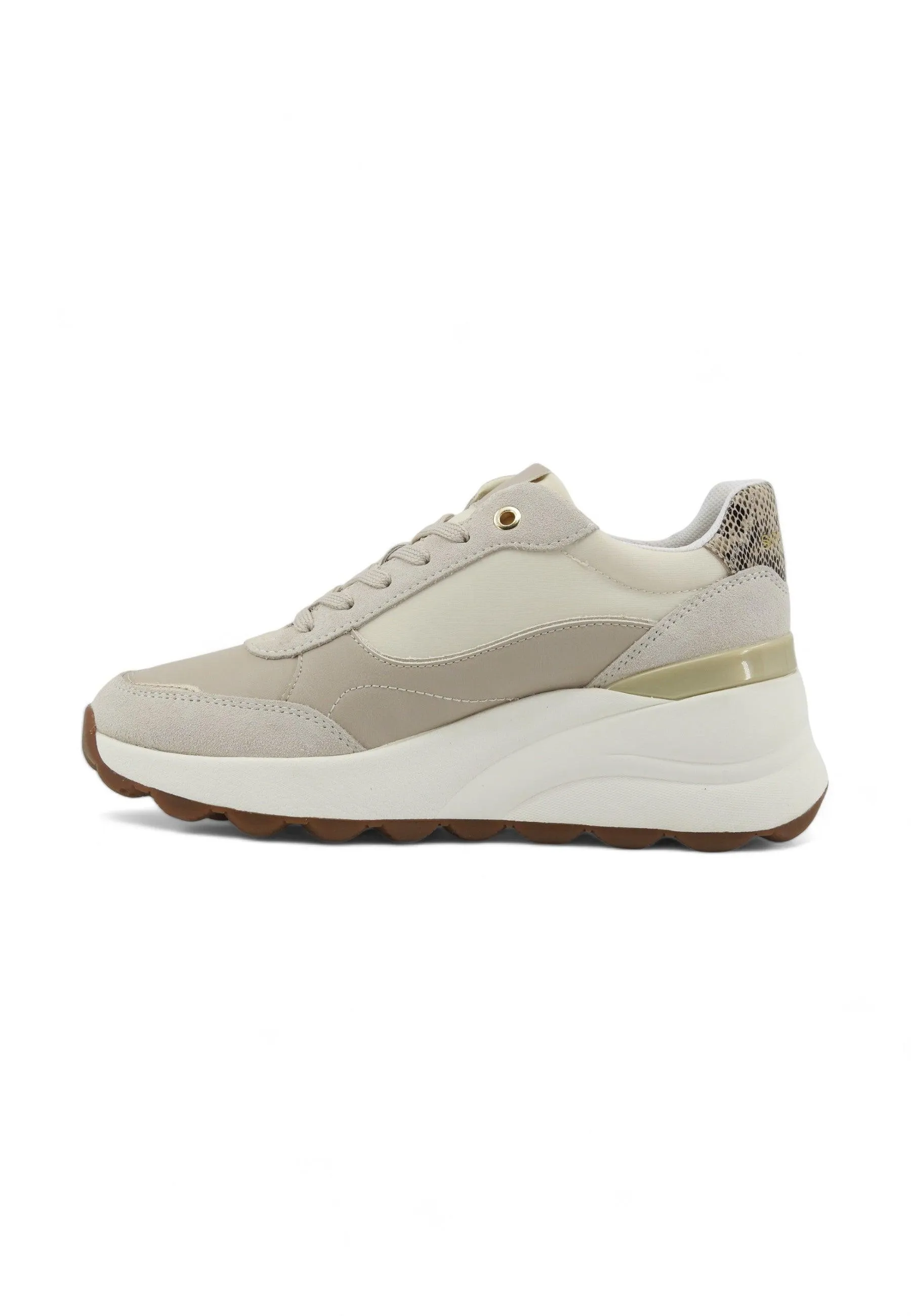 GEOX Spherica Sneaker Donna Light Sand Beige D45WAA05422C5322