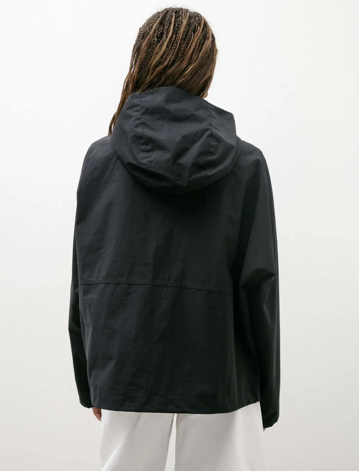 Godwin Hooded Anorak - Darkest Navy