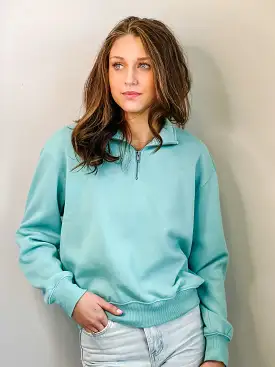 Half Zip Sweatshirt