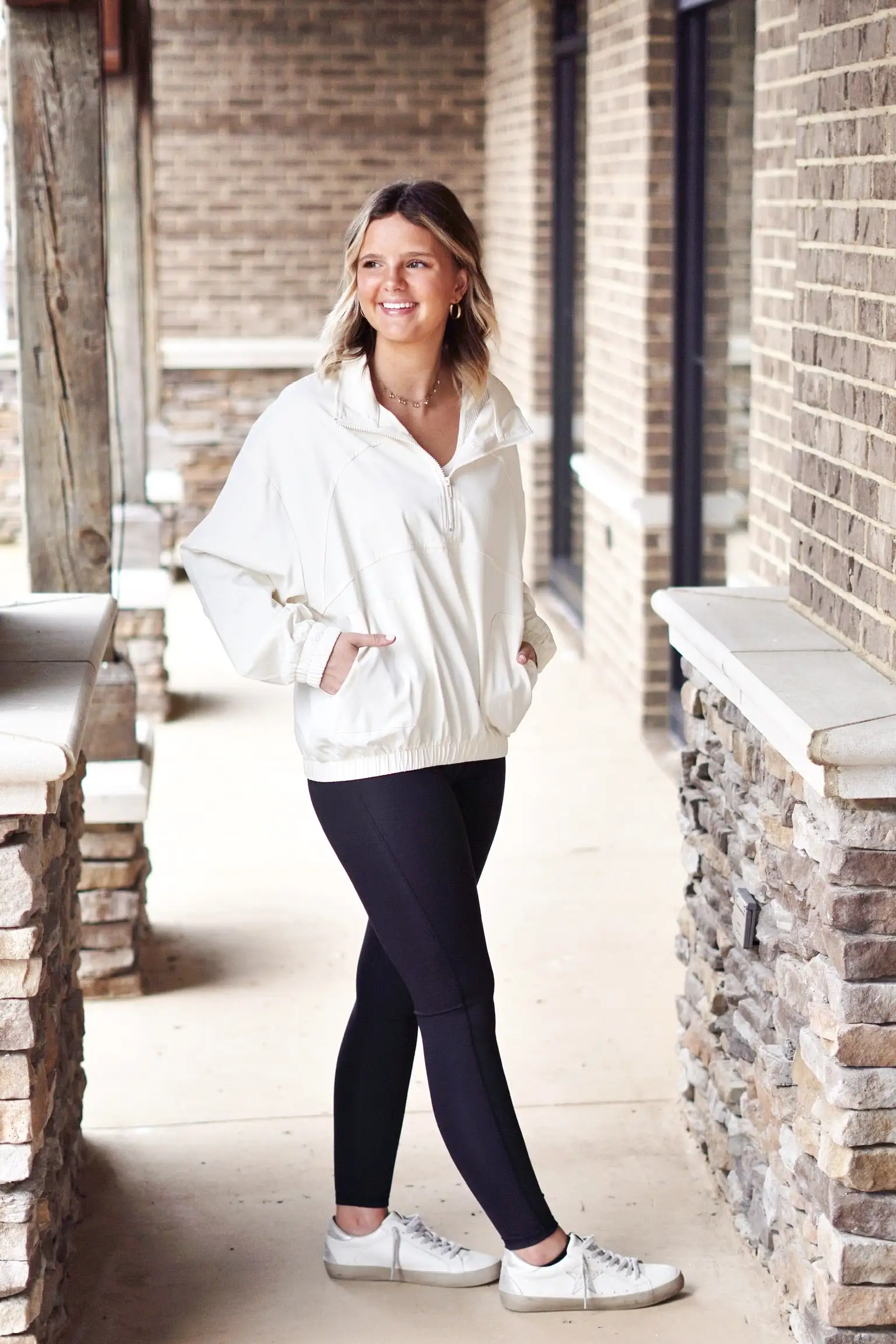 Hannah Half Zip Pullover